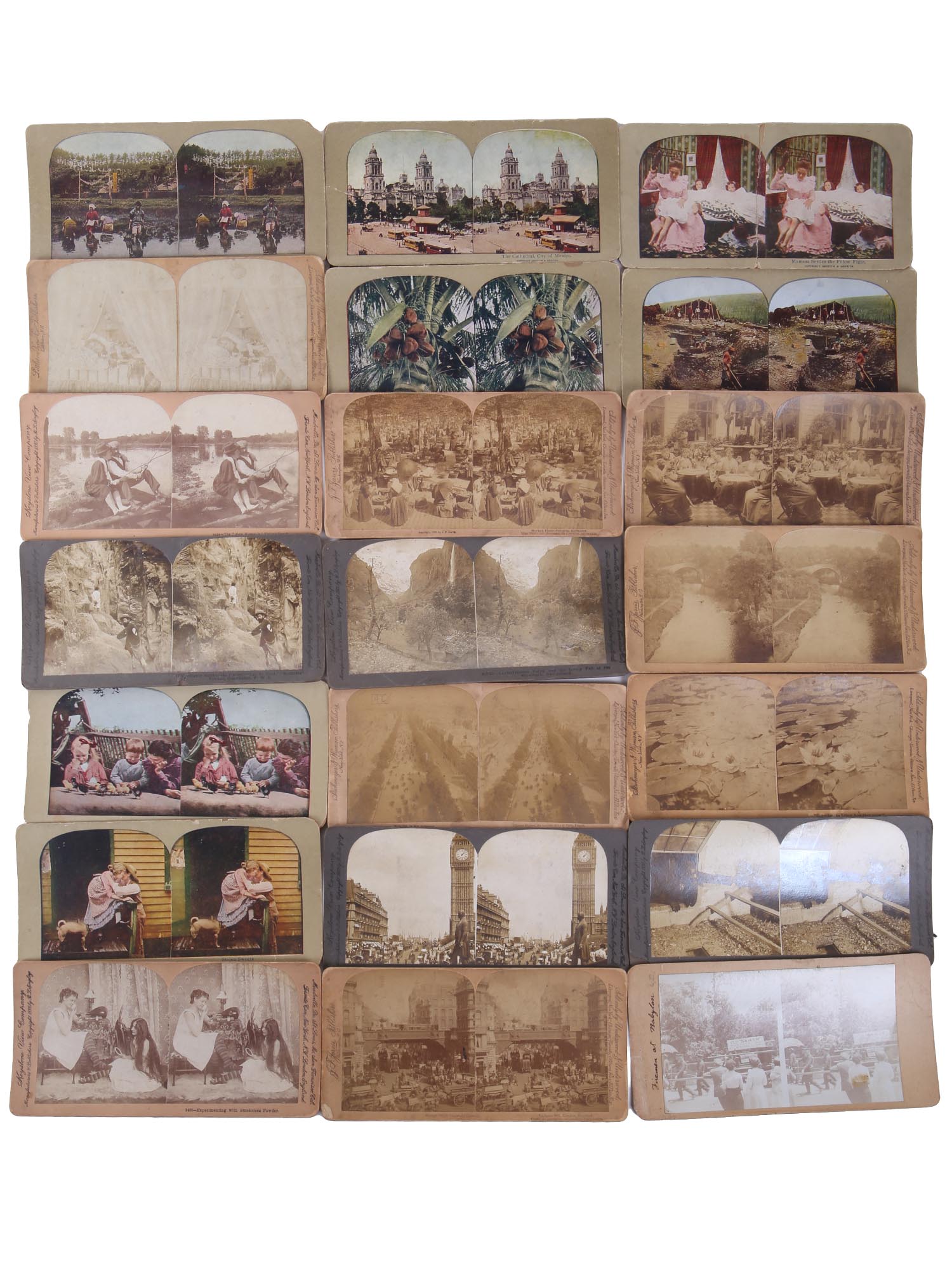 ANTIQUE KEYSTONE VIEW COMPANY STEREOSCOPE CARDS PIC-2